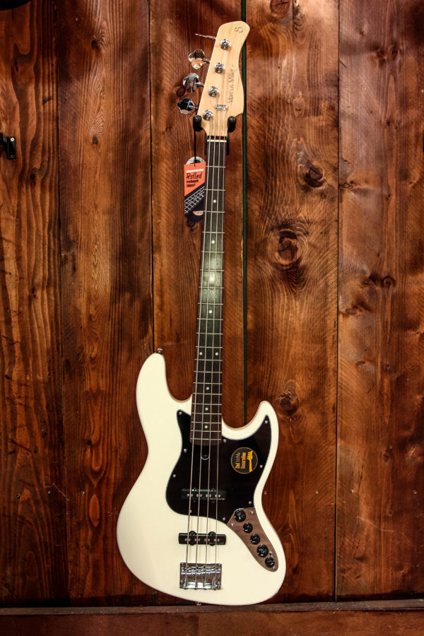 Sire 2nd Generation Marcus Miller V3 AWH 4-String with Rosewood Fretboard 2019 Antique White